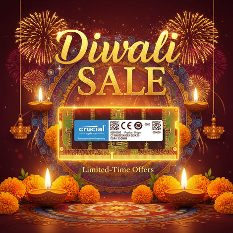 Crucial 8GB (8GBx1) DDR4 3200MHz Laptop RAM